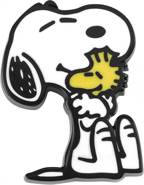 Moleskine 2 Przypinki Fistaszki Snoopy i Charlie (Moleskine Set of 2 Peanuts Pins Snoopy and Charlie) – 8056999277192