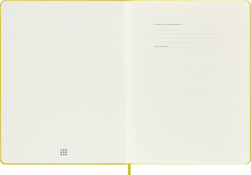 Kalendarz Moleskine 2023 12M rozmiar XL (bardzo duży 19x25 cm) Tygodniowy Oliwkowy Twarda oprawa (Moleskine Weekly Notebook Diary/Planner 2023 Extra Large Hay Yellow Hard Cover) - 8056598852837