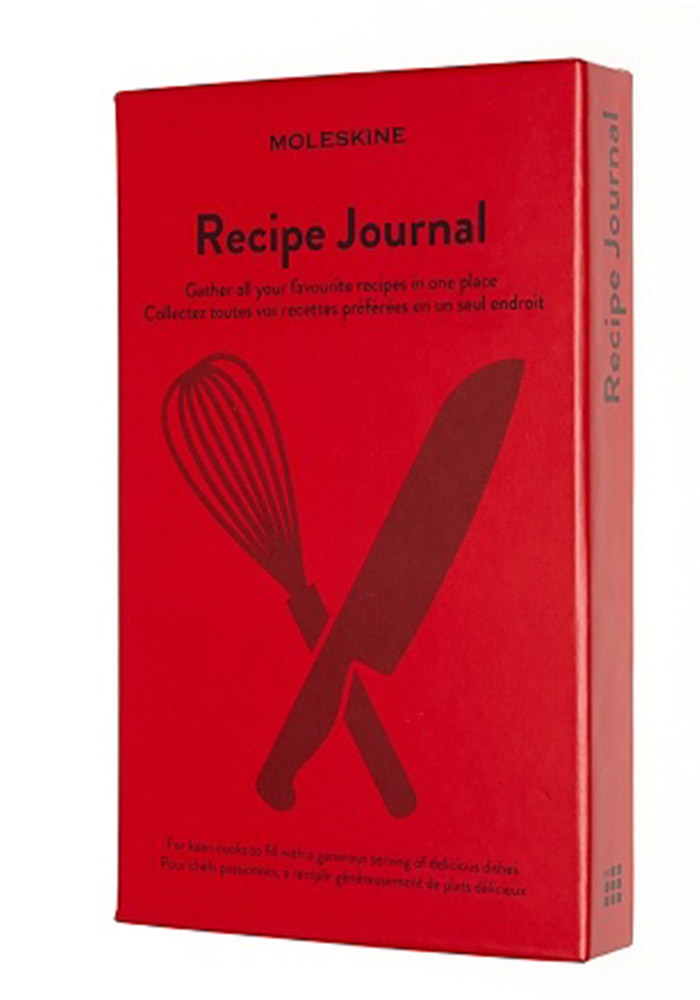 Notatnik Moleskine Passions dla Smakoszy Przepisy kulinarne rozmiar L (duży 13x21 cm) wersja PREMIUM Pudełkowa (Moleskine Passion Journal - Recipe) - 8058647620213