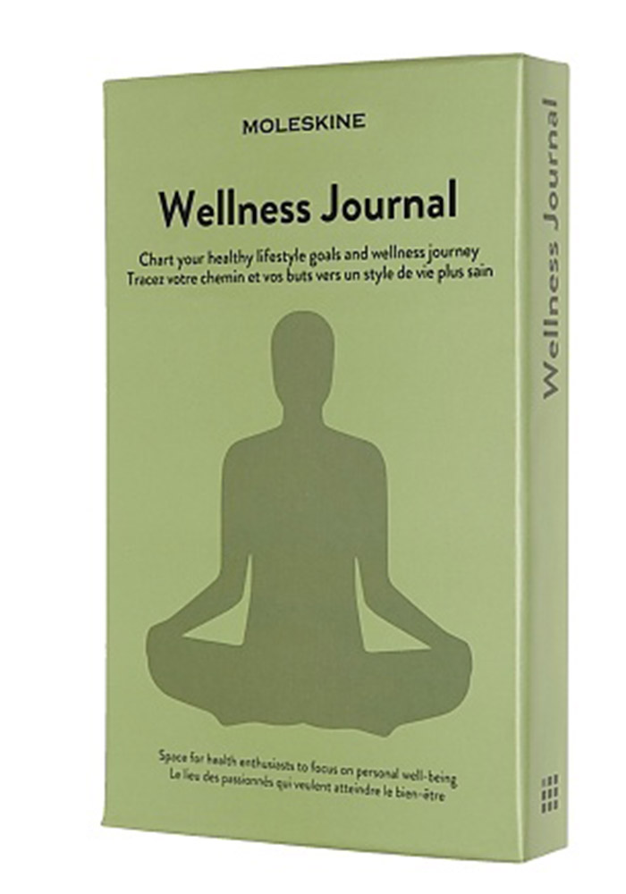 Notatnik Moleskine Passion dla Miłośników Zdrowego Trybu Życia rozmiar L (duży 13x21 cm) wersja PREMIUM Pudełkowa  (Moleskine Passion Journal  - Wellness) - 8058647620237