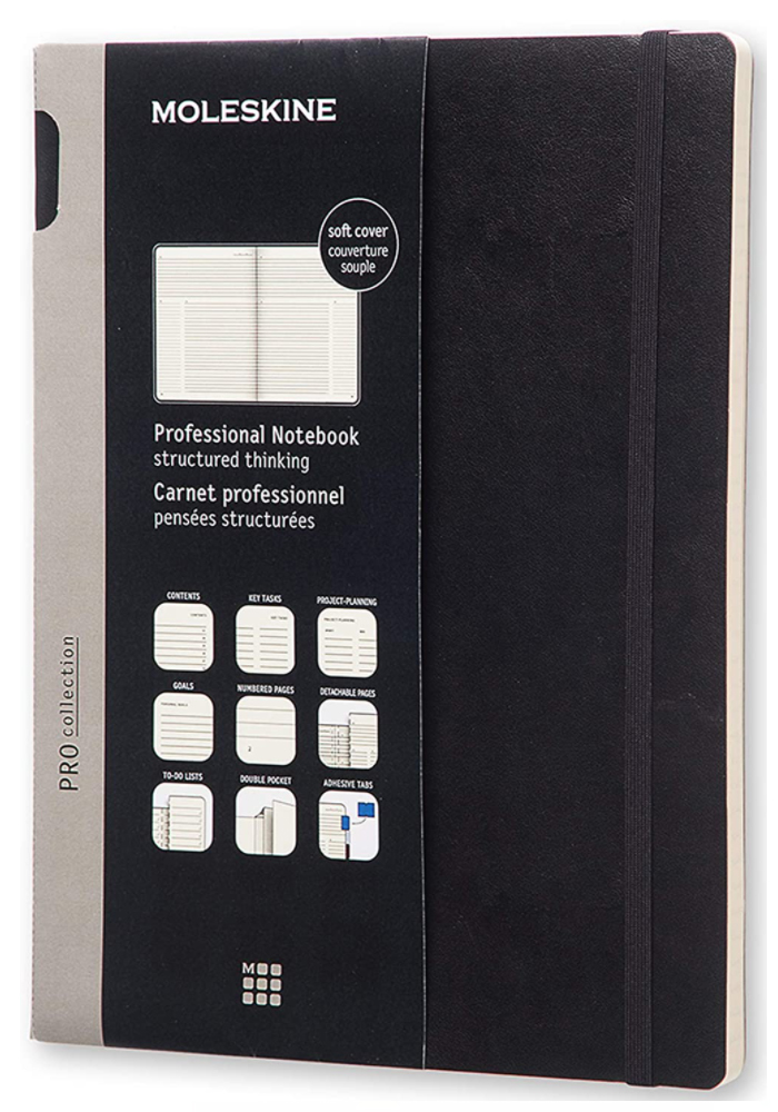 Notatnik Profesjonalny Moleskine PRO XL Myślenie Uporządkowane extra