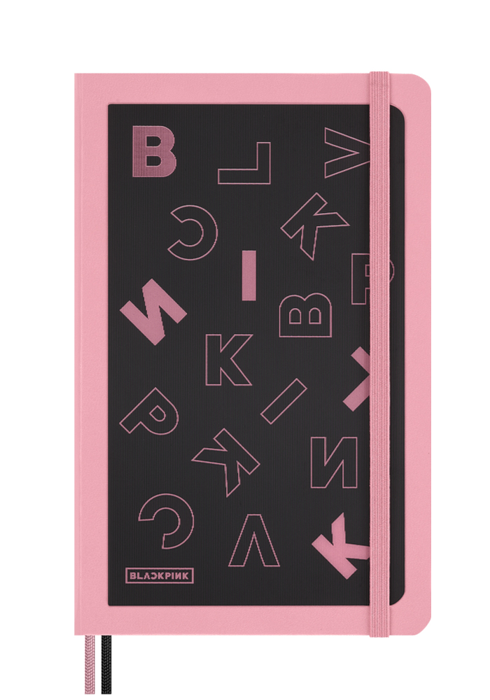 Kalendarz Moleskine 2026-2027 18-miesięczny BLACKPINK duży L (13x21 cm) Tygodniowy Twarda oprawa (Moleskine Limited Edition BLACKPINK 18 Month 2026-2027 Weekly Planner Large Hard Cover)