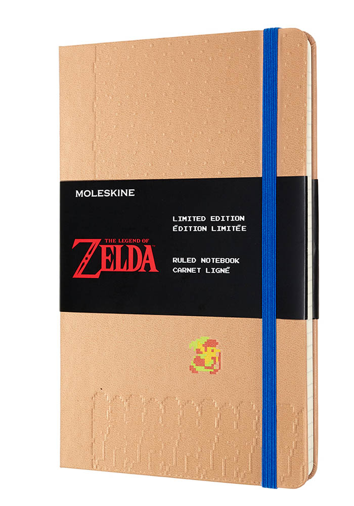 Notatnik Moleskine The Legend of Zelda (duży 13x21) w Linię Twarda