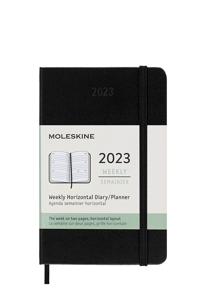 Kalendarz Moleskine 2023 12M rozmiar P (kieszonkowy 9x14 cm
