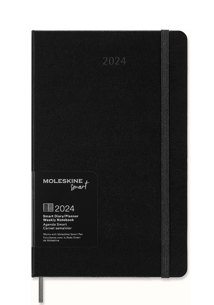 Kalendarz Inteligentny 2024 12M Moleskine Smart do Pióra Smart Pen