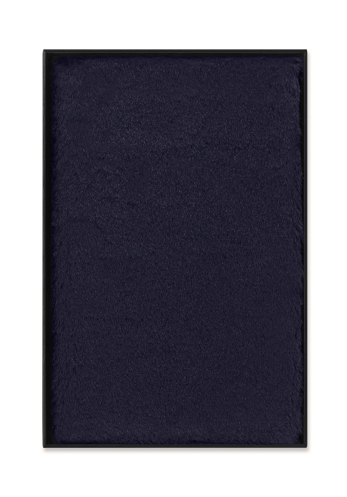 Notatnik Futrzasty Moleskine L duży (13x21cm) w Linie Miękka oprawa z Niebieskiego Sztucznego Futra w Pudełu (Moleskine Limited Edition Faux Fur Ruled Notebook Large Soft Dark Blue Cover) - 8056598855371